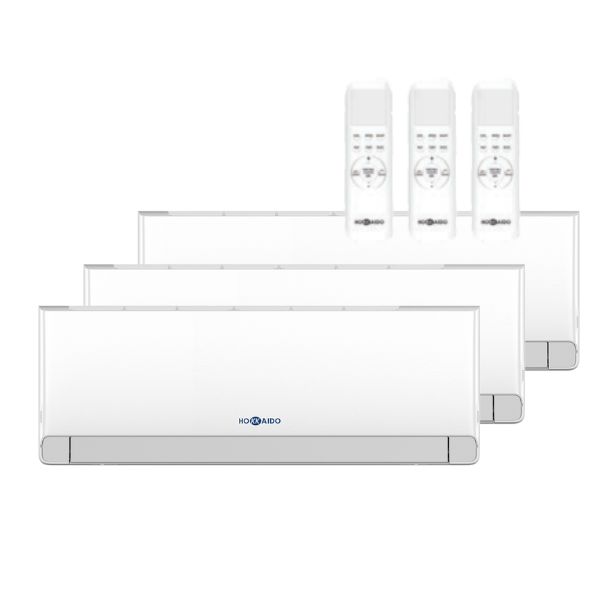 Condizionatore Hokkaido Lumina Trial Split 9000+9000+12000 BTU + HCKDM600Z2